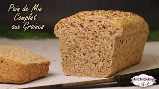 Recette de Pain de Mie Complet aux Graines [upl. by Peterus]