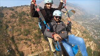 Paragliding in kullu manaliparagliding shimla trip [upl. by Heid]