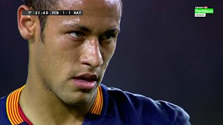 Neymar vs Rayo Vallecano Home 1516 HD 720p  English Commentary [upl. by Donia]