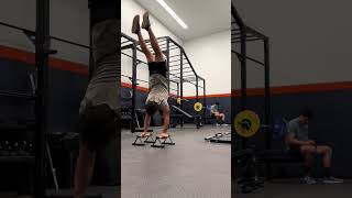 Handstand pushups and pullups [upl. by Aikemot]