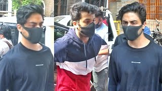 Aryan Khan amp Arbaaz Merchant Arrived at NCB OFFICE 📸 [upl. by Rolo]