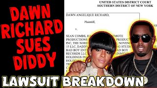 Dawn Richard Sues Diddy and he responds Lawsuit breakdown [upl. by Battiste343]