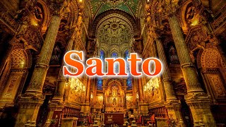 SANTO SANTO SANTO by Fr Manoling Francisco SJ with Lyrics [upl. by Corny]