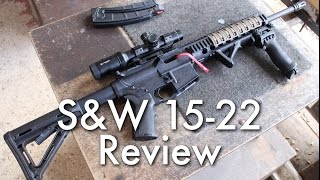 Smith amp Wesson MampP 1522 22LR AR15 Review and Disassembly [upl. by Peace]