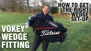 How to get the right wedge setup Titleist Vokey wedge fitting [upl. by Wickman807]