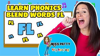 Learn Phonics Song for Children Blends Songs Letter FL  Consonant Song for Kids by Patty Shukla [upl. by Gresham145]