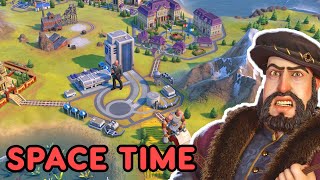 WAKE UP HONEY ITS SPACE TIME  Civ 6 Maritime Modpack [upl. by Photima]