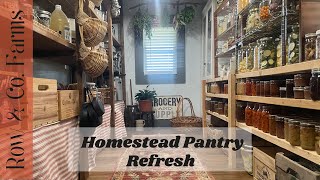 Homestead Pantry Refresh  Grainfree Pantry [upl. by Sewellyn]