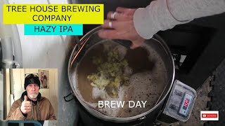 Tree House Brewing Company Hazy IPA Brewday Part 1 [upl. by Ansell]