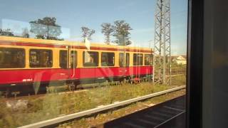 Arrival with SBahn Berlin at Oranienburg [upl. by Aniraad]