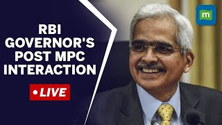 Moneycontrol LIVE Post Monetary Policy Press Conference By RBI Governor Shaktikanta Das [upl. by Alyakem]