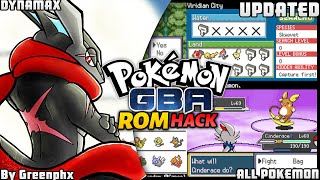 UPDATED Pokemon GBA ROM Hack with CFRU Dynamax Dexnav All Pokemon and MORE  Pokemon Inflame Red [upl. by Mercy]