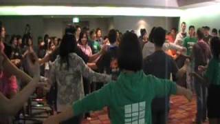 AIESEC Father Abraham line dance [upl. by Suilenrac]