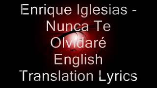 Pueden pasar tresmil años de Enrique Iglesias con letra en ingles [upl. by Aciruam]