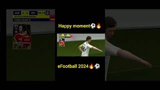 Happy moment⚽🔥efootball shorts [upl. by Enegue545]