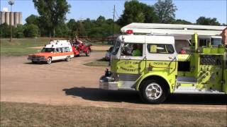 Vintage Firetruck Parade July 30 2011 [upl. by Tersina]