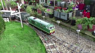 My 5 inch Garden Railway Building your own Garden Railway [upl. by Annayk]