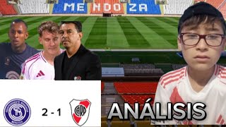 BASTA Independiente Rivadavia 2  River 1  Analisis Picante  Liga Argentina  Bauti de River [upl. by Jarlen]