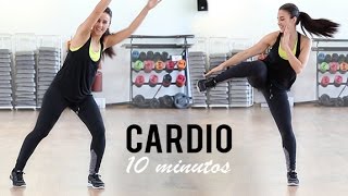 RUTINA DE CARDIO IDEAL PARA PRINCIPIANTES quot 10MINUTOSquot [upl. by Htebiram]