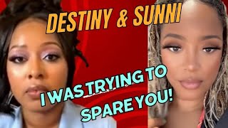 DESTINY PAYTON SUNNI MINX PLANS TO EXPOSE WHY LABERRICK LEFT HER WHATS HAPPENING [upl. by Agace]