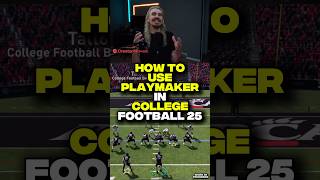 HOW TO USE PLAYMAKER IN COLLEGE FOOTBALL 25 [upl. by Marie-Ann]