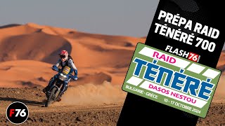 PRÉPARER SA TÉNÉRÉ 700 POUR UN RAID  FLASH76 YAMAHA ROUEN [upl. by Elleirol]