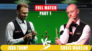 Judd Trump vs Chris Wakelin Northern Ireland Open Final Snooker Highlights Part 1 [upl. by Anan]