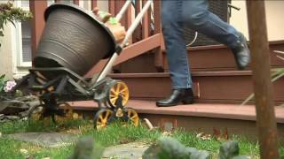 UpCart AllTerrain Folding Stair Climbing Hand Cart on QVC [upl. by Karolyn]