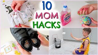 10 MOM HACKS  MUM HACKS TO TRY  EMILY NORRIS [upl. by Schaumberger]