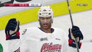 NHL 19  London Knights Vs Oshawa Generals Gameplay  OHL Season Match [upl. by Yregram]