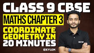 Class 9 CBSE Maths  Chapter 3  Coordinate Geometry In 20 Minutes  Xylem Class 9 CBSE [upl. by Benny748]