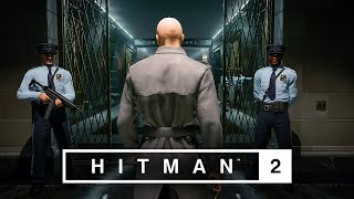 HITMAN™ 2 Master Difficulty  The Bank Heist New York Silent Assassin Suit Only [upl. by Aninaj]