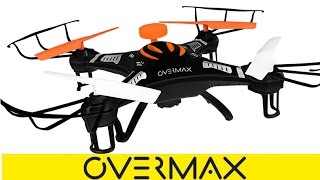 DRON OVERMAX X Bee Drone 25 Nagranie z kamery part1 [upl. by Llerrehs589]