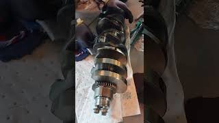 crankshaft gap measurement and crankshaft landcruiser v8 installation engine automobile [upl. by Tiffy]