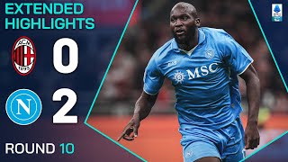 MILANNAPOLI 02  EXTENDED HIGHLIGHTS  SERIE A 202425 [upl. by Ashbaugh]