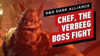 Dungeons And Dragons Dark Alliance Chef The Verbeeg Full Boss Fight [upl. by Eiromem]