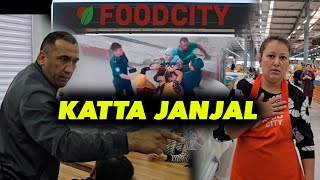 FOODCITY BOZORIDAGI DOIMIY JANJAL TAXDID BOquotLGANI ORSTMI TOLIQ VIDEO [upl. by Mailli]