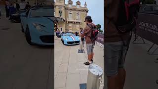 FERARRI LEAVES THE CASINO MONTECARLO shorts monaco luxury billionaire lifestyle [upl. by Ilrahc358]