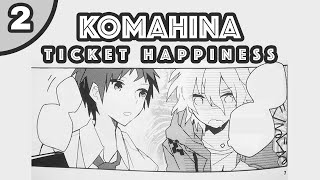 ENGLISH  KomaHina Doujinshi  Ticket Happiness Pt 23  Nagito Komaeda x Hajime Hinata  BoyxBoy [upl. by Canute]