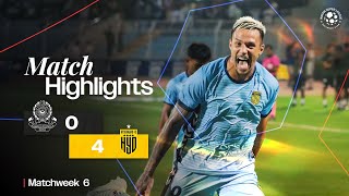 Match Highlights  Mohammedan SC 04 Hyderabad FC  MW 6  ISL 202425 [upl. by Fini]