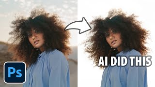 Finally AI Does IMPOSSIBLE Hair Selection in Photoshop [upl. by Anem306]