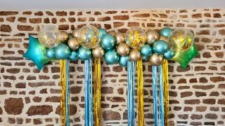 Guirnalda de Globos Balloon garland [upl. by Seroled25]