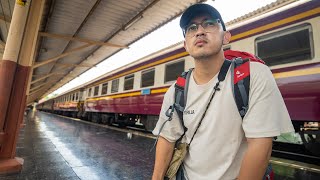 Bermalam Dalam Train Sorang Dari Chiang Rai ke Bangkok [upl. by Milurd]