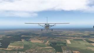 XPlane 11  HungaryVFR  LHBS  Budaörs to LHSK  SiófokKiliti VFR flight [upl. by Ladew637]