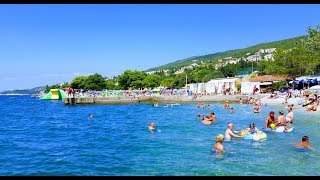 Beaches Crikvenica Croatia 2020 [upl. by Goulden929]