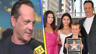 Vince Vaughn on Walk of Fame Honor and RARE Family Outing Exclusive [upl. by Anonyw]