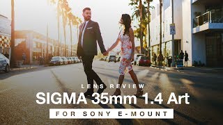 Sigma 35mm 14 Art FE Lens Review for Sony a7III a7R3 a6500 a6300 [upl. by Kerwinn]