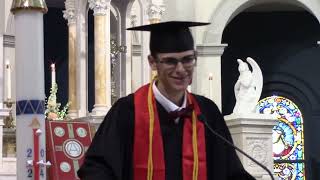 St Stanislaus College Class of 2024 Valedictorian Speech [upl. by Ardyaf658]