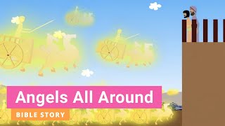 🔶 BIBLE stories for kids  Angels All Around Kindergarten YA Q3 E13 👉 gracelink [upl. by Nnyleitak]