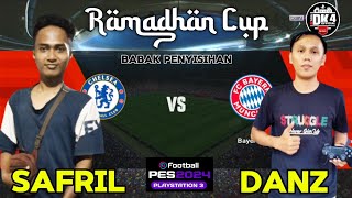 SAFRIL VS DANZ  PES 24 PS3 THR CUP DK4 OFFICIAL [upl. by Remoh599]